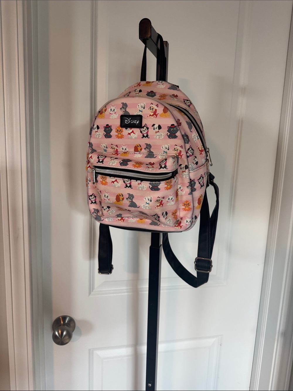 Disney Pink Kids' Character Mini Backpack with Multi-Color Prints